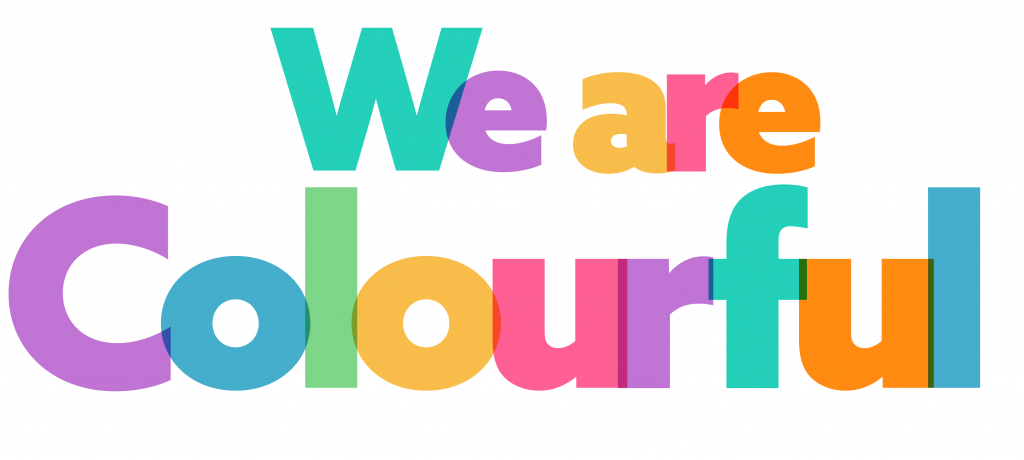 We are colourful